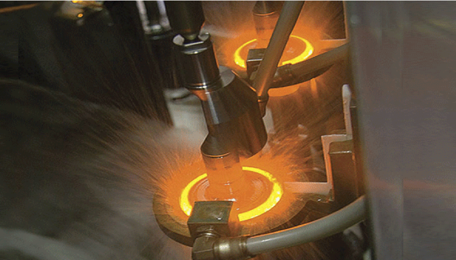 Vertical Induction Hardening Machine