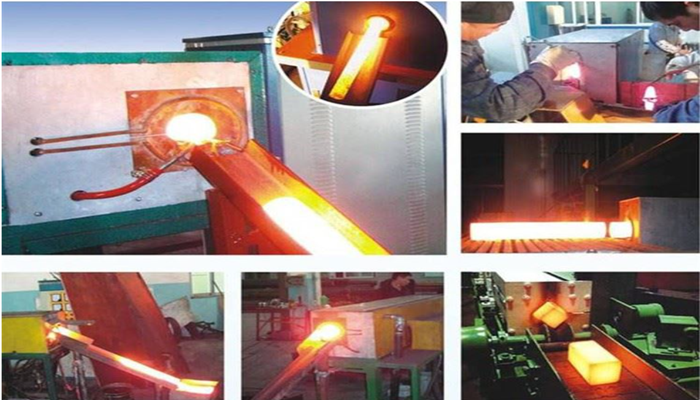 Induction Rod Forging Machine